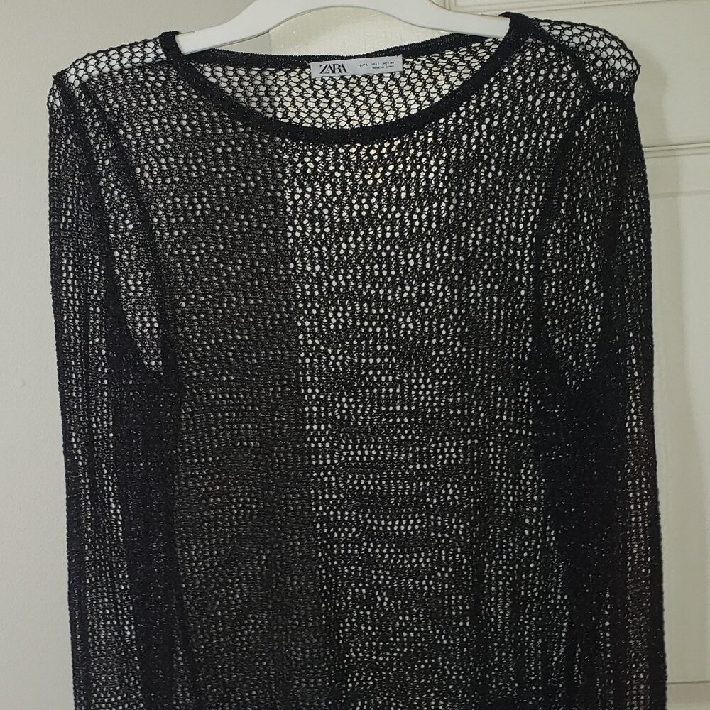 Zara Mesh Sweater